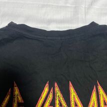 k48 GU T def leppard Tシャツ サイズXL表記 バングラデシュ製_画像8