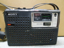 中古品 保管品 動作未確認 SONY ソニー スカイセンサー ラジオ カバー付き ICF-5400/激安1円スタート_画像1