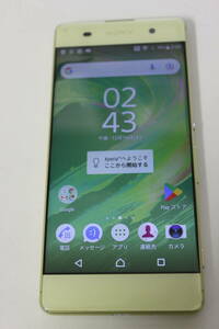 〇中古品 保管品 簡易動作確認済 SONY ソニー Xperia エクスペリア XA Dual F3116 アンドロイド スマホ/激安1円スタート