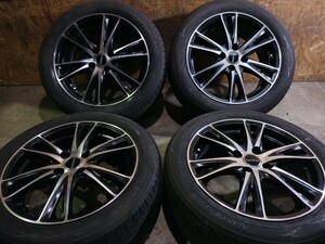 スイフト　フィット　RS 185/55R16 社外　ホイール　TOYO NANO ENERGY 3plus タイヤ付 美品　16.6J PCD100/4H offset+45　