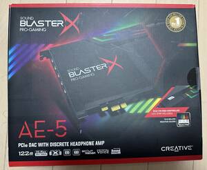 Creative SoundBlaster AE5 サウンドカード中古