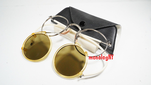AO アメリカンオプティカル SAMPSON ビンテージセーフティ眼鏡フレーム 1960s アメリカ製 USA 希少ゴーグル Clip-on クリップオン