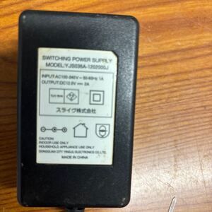 RM6141 SWITCHING POWER SUPPLY YJS036A-1202000J DC12V 2A 通電確認済