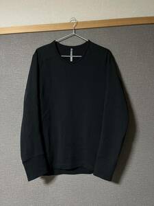 極美品 ARC’TERYX VEILANCE アークテリクス ヴェイランス graph sweater グラフセーター　スウェット カラー ブラック