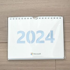 Microsoft（マイクロソフト）2024年 卓上カレンダー 非売品