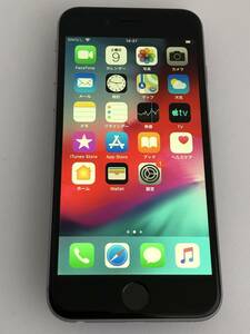 NG4A2J/A iPhone 6 128GB スペースグレイ au 判定〇