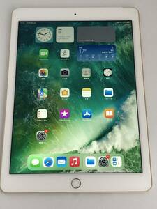 SIMフリー（判定〇）　Apple iPad Air 2 ゴールド 64GB MH172J/A Wi-Fi+Cellular A1567 iOS15.7.9 アクティベーションロック解除済 