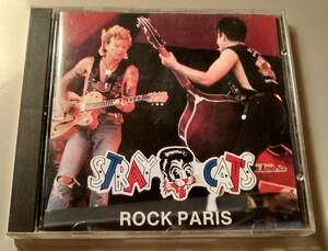 貴重コレクターズ盤!STRAY CATS/ROCK PARIS CD ROCKABILLY ロカビリー　ストレイキャッツ　　ブライアンセッツァー