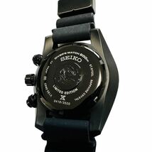 SEIKO プロスペックス　SBDL065 ブラックシリーズ　クロノ_画像8