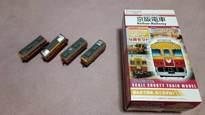 Nゲージ化済 事業者限定 Bトレ 京阪電車旧3000系 特急車 鉄道模型 Bトレインショーティー 富山地方鉄道10030形 大井川鐵道3000系