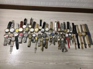 【A409】時計 おまとめ 54点 SEIKO CITIZEN CASIO maruman 自動巻き 手巻き ソーラー クォーツ メンズ レディース 腕時計