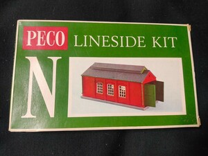 PECO(ペコ)LINESIDE KIT NB-5 単線機関庫 Engine shed 組立式キット 1/150 未組立品 Nゲージ ストラクチャー