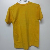 80s USA製 Tシャツ 　S　黄色　ビリヤード　コットン　vintage アメカジ古着　ab113_画像9