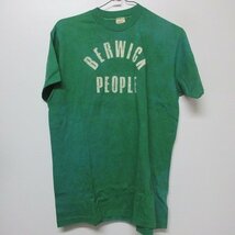 80s USA製 Tシャツ 　M 緑　雰囲気良い　vintage アメカジ古着　ab115_画像2