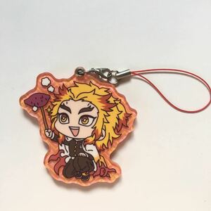 鬼滅の刃　煉獄杏寿郎　パールアクリルコレクション　ストラップ　送料無料　匿名　正規品　mini