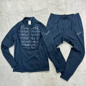 新品未使用 NIKE Lサイズ ナイキ 上下 セットアップ サーマ 保温 裏起毛 スポーツ ジャケット ジョガーパンツ スウェット 国内正規品