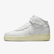 新品未使用 NIKE 23.5cm ナイキ AIR FORCE 1 ’07 MID LX AF1 エアフォース 1 スニーカー シューズ ステッチワーク 箱有り 国内正規品_画像2