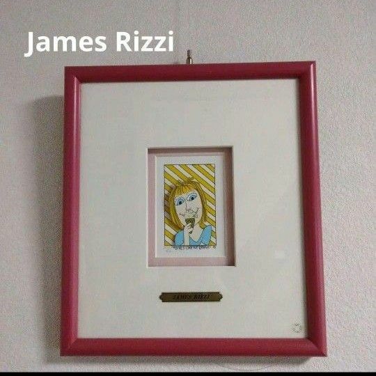 美品 JAMES RIZZI3D アート※直筆サイン入り9/350