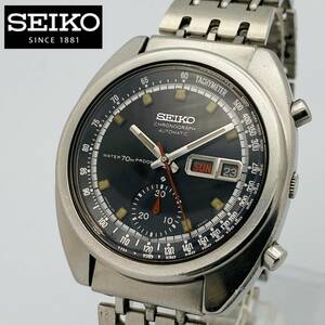 極希少◆SEIKO セイコー 5スポーツ 6139-6010 Bruce Lee◆スピードタイマー Speed-Timer クロノグラフ 自動巻/ヴィンテージ/メンズ腕時計