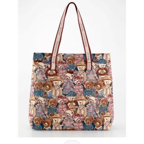 henney bear ハニーベア トートバッグ ホワイトベア