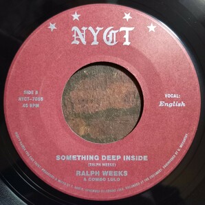 希少 / Ralph Weeks & Combo Lulo / Algo Muy Profundo / Something Deep Inside / 7inch / Reggae / Rock Steady / Panama / レアの画像2