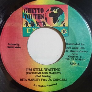 Rita Marley feat. Jr. Gong & SLI / I'm Still Waiting / Stephen Marley / Bob Marley カバー / Reggae / HipHop / 7inch / 45 / レア