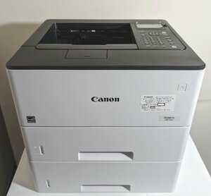 【埼玉発】【Canon】A4モノクロレーザープリンター　LBP312i　★増設カセット搭載★カウンター7574枚★動作確認済★　(11-2549)