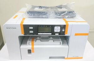 【埼玉発】★未使用品★【RICOH】A4ジェルジェットプリンター　SG3200　★4色スタート用インク付属★　(11-2458-2466)