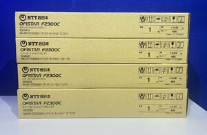 [ Koshigaya departure ][NTT west Japan ] original unused toner cartridge * FAX-EP<CT203932~203935><F> *4 color set * (35809)