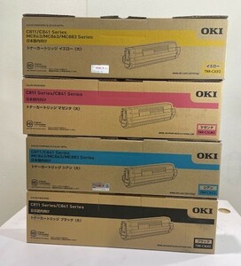 【大阪発】【OKI】★TNR-C3LK2 ×1 / TNR-C3LC2 ×1 / TNR-C3LM2 ×1 / TNR-C3LY2 ×2 ★ 4色4本セット★（5611）