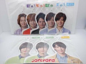 Hey! Say! JUMP フォトハンガー セブンイレブン 当りくじ 8点セット 未開封 中島2/有岡1/高木1/八乙女1/藪2/岡本1 [難小]