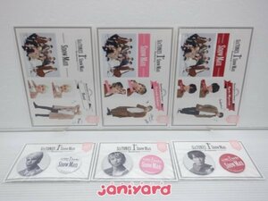 [未開封] Snow Man Johnnys’ ISLAND STORE 1st Anniversary 缶バッジセット/ステッカーセット 3点セット ラウール/宮舘涼太/佐久間大介