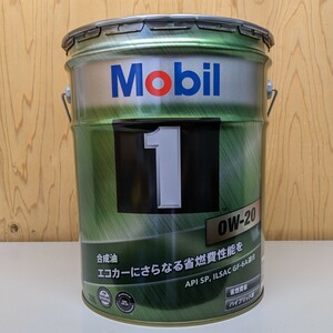 Mobil モービル1 0w-20 20L API SP ILSAC GF-6A 未使用品 117772 売り切り