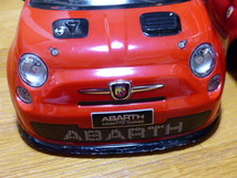 中古　タミヤ　アバルト500アセットコルセ （ TAMIYA FIAT ABARTH 500 ASSETTO CORSE）とジャンク　フィアット500_画像4