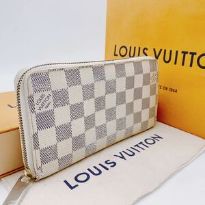 A2269【正規品】LOUIS VUITTON ルイヴィトン ダミエ　ジッピーウォレット　ラウンドファスナー　長財布　ウォレット　N60019/CA5102