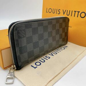 A2294【正規品】LOUIS VUITTON ルイヴィトン ダミエ グラフィット　ジッピーヴェルティカル　長財布　ウォレット　N63095/CA2184