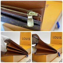 A2316【未使用品】LOUIS VUITTON ルイヴィトン モノグラム ポルトフォイユ サラ 長財布　二つ折り財布　ウォレット　M61734/TH0999_画像8