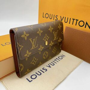 A2310【新品未使用品】LOUIS VUITTON ルイヴィトン モノグラム ポルトトレゾール エテュイパピエ　三つ折り財布 ウォレット M61202/SP0033