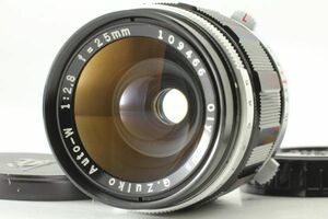 Olympus G Zuiko 25mm f/2.8 Wide Angle MF Lens Pen F FT FV オリンパス ズイコーレンズ 広角 一眼レフ フィルム カメラ ペン