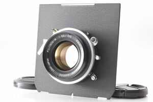 美品★ Fujinon W 150mm f5.6 Lens Copal Toyo Linhof Board Large Format フジコン フジフィルム 大判 一眼レフ カメラ