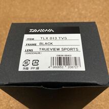ダイワ TLX 013 TVS 綺麗 偏光グラス ブラック/トゥルービュースポーツ タレックス_画像2