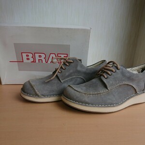 2312-14 BRAT leather shoes ( gray ) shoes 
