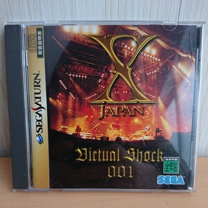 2312-72 SEGA SATURN 【 X JAPAN / Virtual Shock 001 】 セガサターン レトロゲーム