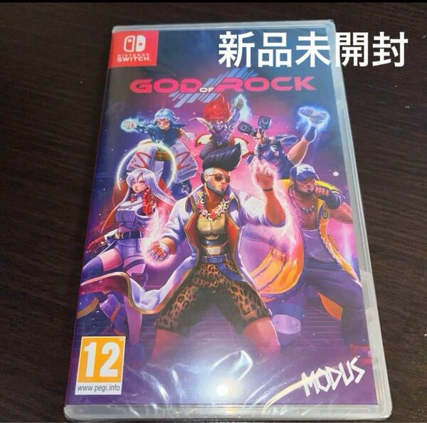God of Rock switch ソフト★新品未開封