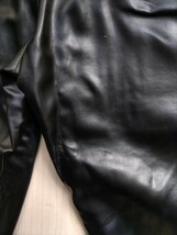フェイク レザー パンツ　86cm　3 XL 黒　METAL ROCK　ロック メタル　衣装　ストレート　スリム_画像5