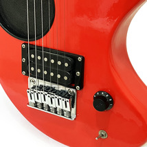 フェルナンデス アンプ 内蔵 ギター FERNANDES ZO-3 レッド 完動品 正規品 電池 駆動 ハム 人気 名品 スピーカー エレキギター 赤 小型_画像8