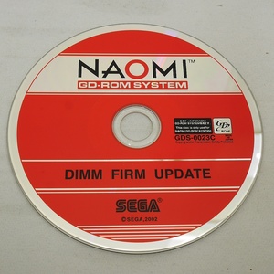 SEGA NAOMI DIMM board up te-to for disk GDS-0023C operation verification ending 