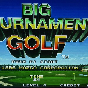 MVS big to-na men to Golf SNK NEOGEO ROM operation verification ending 