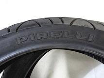 ON-10PIRELLIピレリ SPORT DEMONスポーツデーモン フロント 110/70-17 M/C 54H 66H フロント リアタイヤ バイク メンテナンス交換部品 中古_画像2