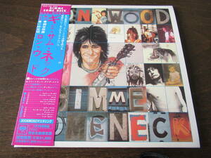 日本盤、紙ジャケ、帯付、良品■ロン・ウッド【ギミ・サム・ネック】RON　WOOD■ボブ・ディラン■完全生産限定盤